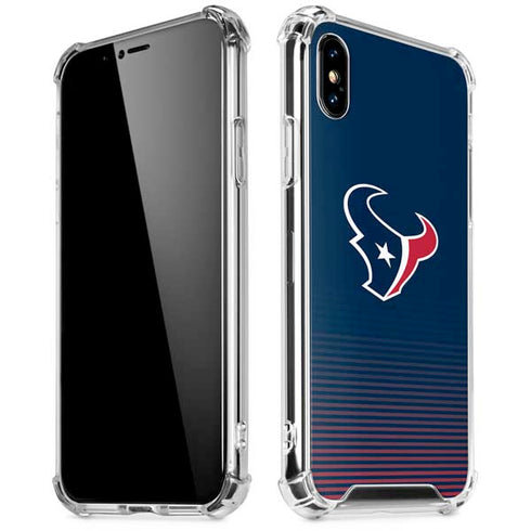 NFL Houston Texans Breakaway iPhone XS Max Clear Case